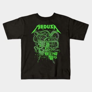 "MEDUSA" GREEN Kids T-Shirt